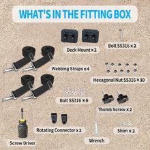 Load image into Gallery viewer, Seamander 2-3 Bow Inflatable Boat Bimini Top