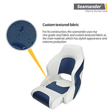 Load image into Gallery viewer, Seamander Captain Bucket Seat,Sport Flip Up Seat, 5 Colors Available
