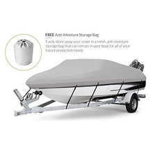 Load image into Gallery viewer, Seamander Trailerable Runabout Boat Cover Fit V-Hull Tri-Hull Fishing Ski Pro-Style Bass Boats, Full Size
