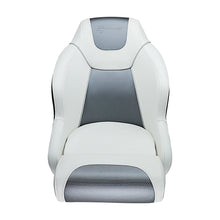 Load image into Gallery viewer, Seamander S1045 Series Premium Bucket Seat,Sport Flip Up Seat, Captain Seat, White
