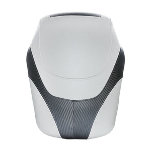 Seamander S1045 Series Premium Bucket Seat,Sport Flip Up Seat, Captain Seat, White
