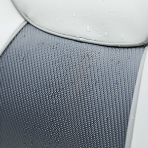 Seamander S1045 Series Premium Bucket Seat,Sport Flip Up Seat, Captain Seat, White