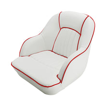 Load image into Gallery viewer, Seamander Captains Chair Pontoon Boat seat -S1040 Series, White
