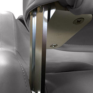 Seamander Captain Bucket Seat,Sport Flip Up Seat, Ivory/Blue/Grey, Ivory/Burgundy/Grey